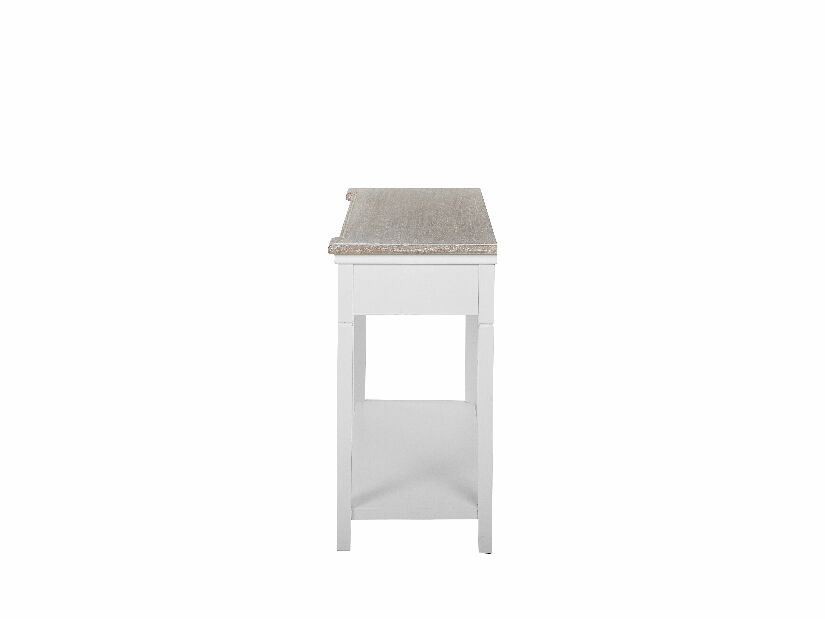 Kézi asztal KATSINA (MDF) (fehér)