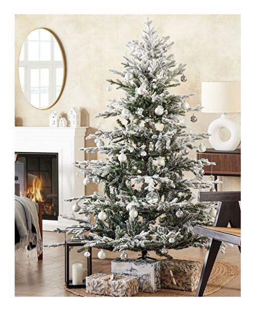Karácsonyfa 180 cm Bresco (fehér)