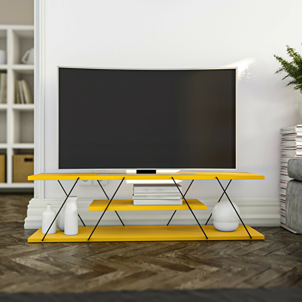 TV asztal/szekrény Cana (sárga)