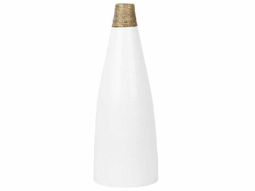 Váza ERODE 53 cm (kerámia) (fehér)