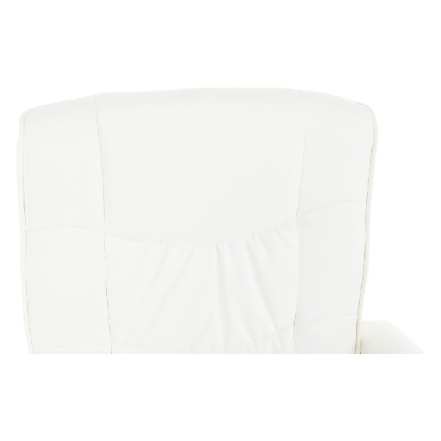 Irodai fotel Lionel 1658LC textilbőr fehér