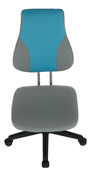 Irodai fotel Randal (szürke + kék) 