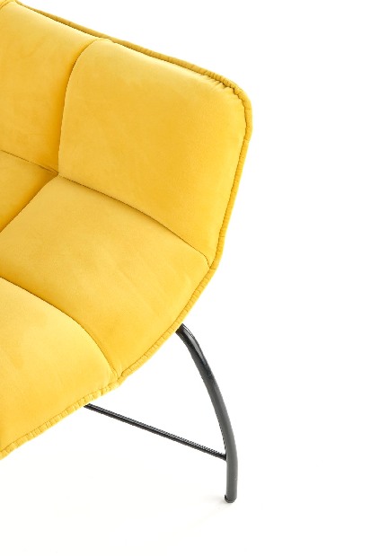 Fotel Betali (sárga + fekete)