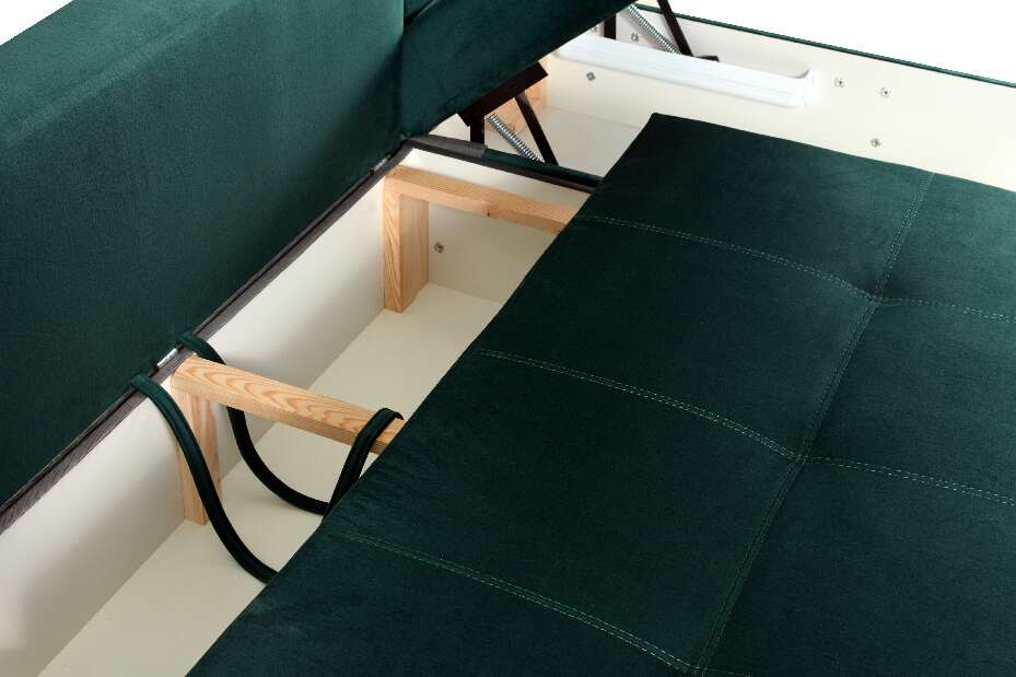 Háromszemélyes kanapé Mike (zöld) B
