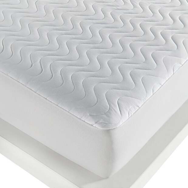 Matracvédő 200 x 200 cm + 30 cm Quiztec Fa (fehér)