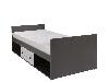 Egyszemélyes ágy 90 cm - Torton - T20 (ágyráccsal és tárhellyel)