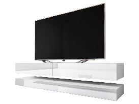 TV asztal Felisa (fehér fényes)