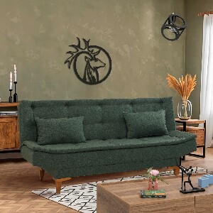 Háromszemélyes kanapé Santiago (zöld)