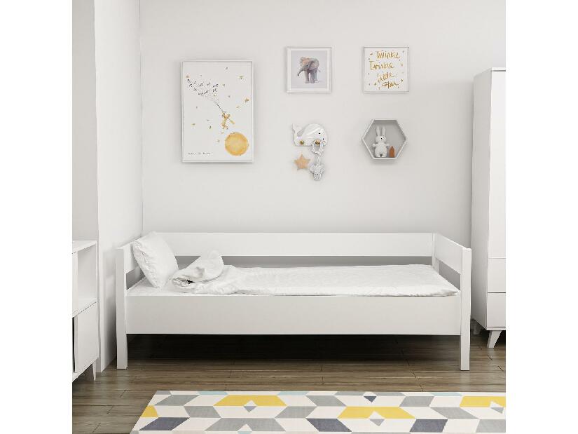 Egyszemélyes ágy 100 cm Venezia (fehér)