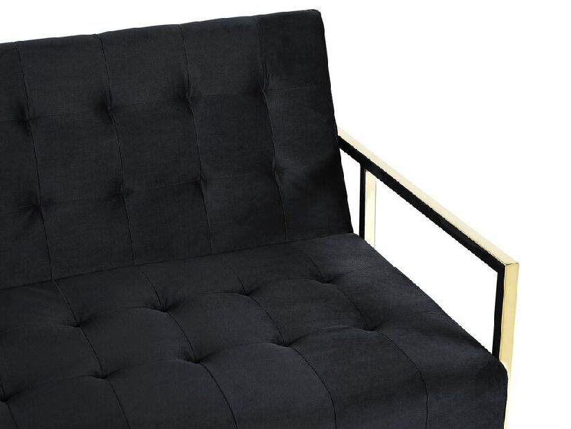 Háromszemélyes kanapé MARELAS (fekete)