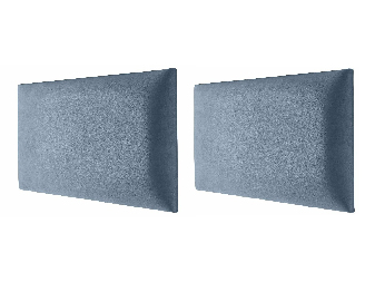 Kárpitozott panel szett (2 db.) Soundless 40x30 cm (kék) *kiárusítás