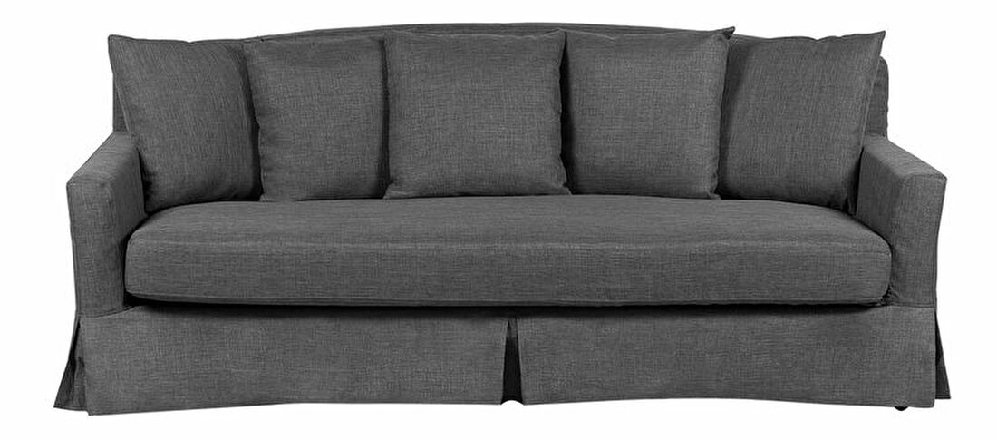 Háromszemélyes kanapé Gram (sötétszürke)