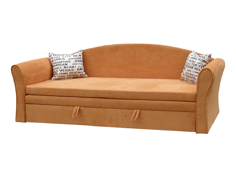 Háromszemélyes kanapé Bailey (homokkő + London párnák) *bazár