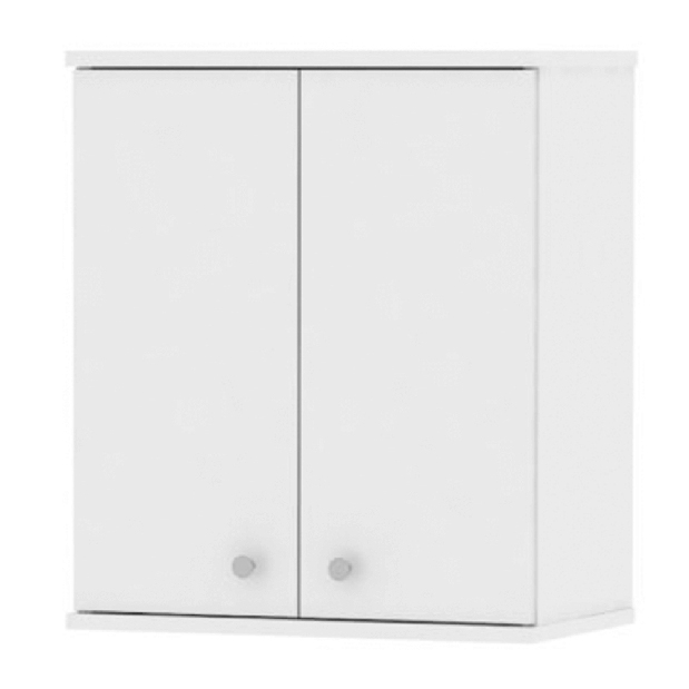Fali fürdőszoba szekrény Tarika Si08 2D fehér *kiárusítás