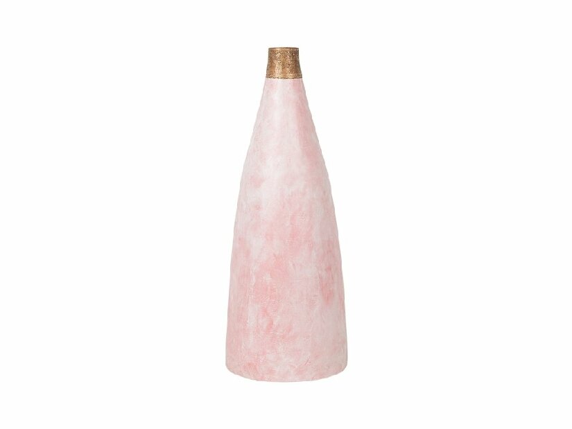 Váza ERODE 53 cm (kerámia) (rózsaszín)