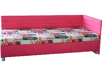 Egyszemélyes ágy (dívány) 90 cm Emil 2 (7 zónás standard matraccal) (J)