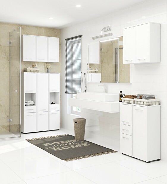 Fürdőszoba szekrény Farid Típus2 (fehér)