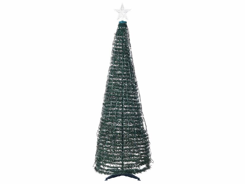 Karácsonyfa 188 cm Sadachbia (zöld) (világítással)