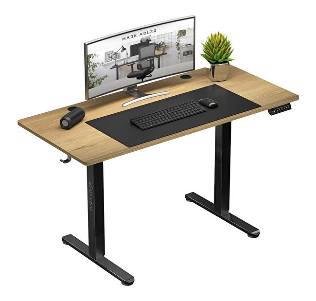 PC asztal Legend 7.0 (fekete + fa)