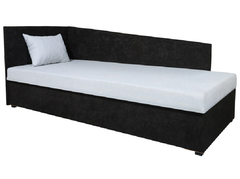 Egyszemélyes ágy (dívány) 80 cm Eda 4 Lux (rugós matraccal) (B)