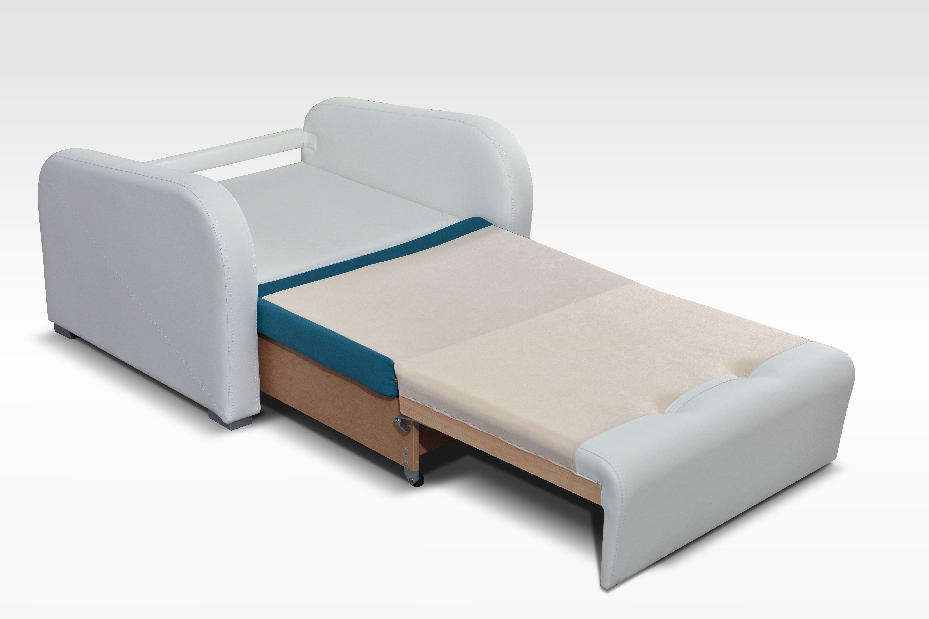 Szétnyitható fotel Narya (kék + fehér)