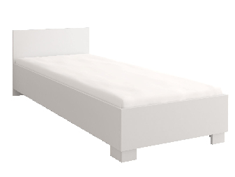Egyszemélyes ágy 90 cm Oleg I (fehér)