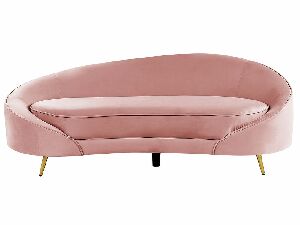 Háromszemélyes kanapé Samella (rózsaszín) 