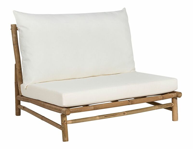 Kerti szék Theta (világos fa + fehér) 