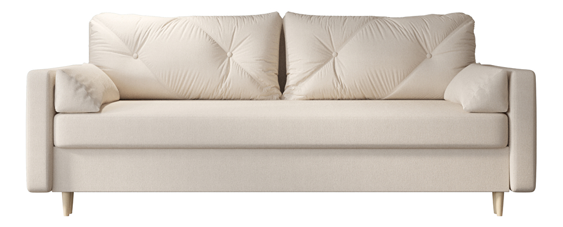 Kétszemélyes kanapé Aura (krém)