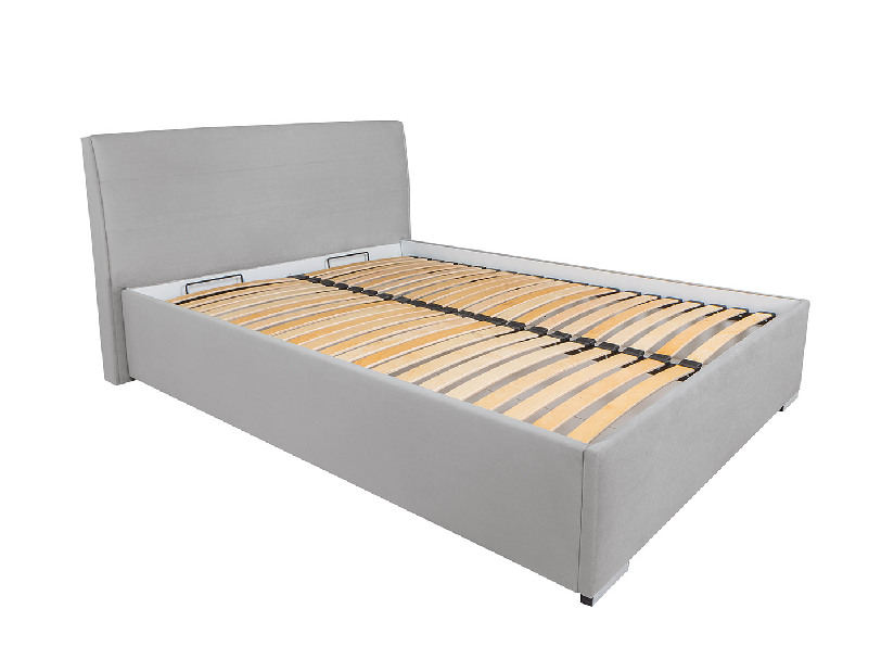 Egyszemélyes ágy 120 cm Cosala (szürke)