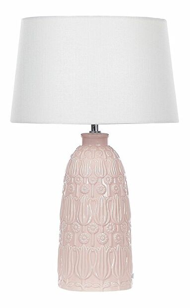 Asztali lámpa Zaniyah (rózsaszín) 