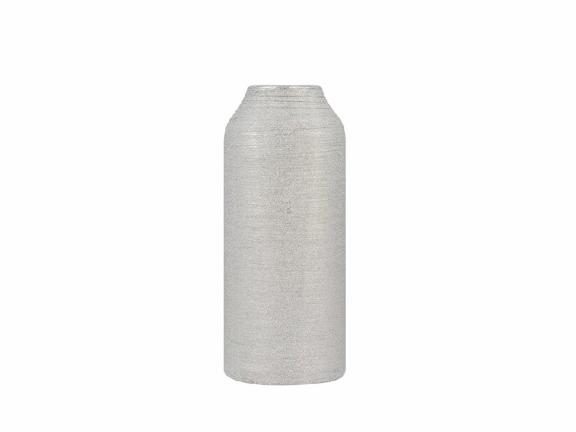 Váza ALEPPO 31 cm (üveglaminált) (ezüst)