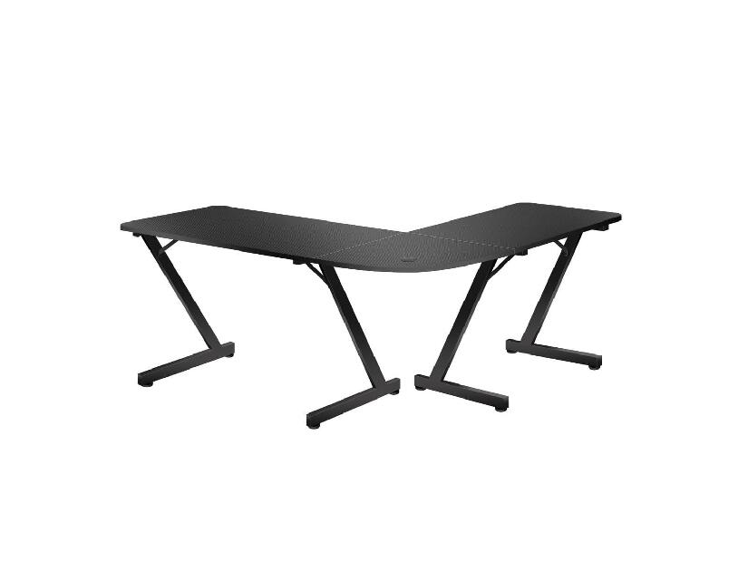 Sarok PC asztal Hyperion 7.0 (fekete)