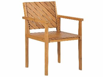 Kerti szék Lerza (természetes)