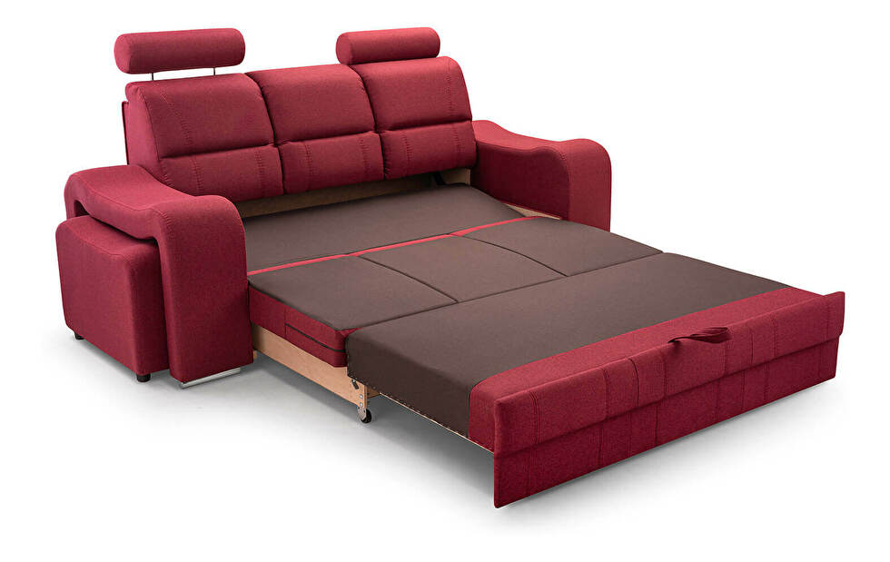 Háromszemélyes kanapé Wendell (piros)