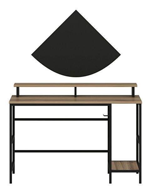 PC asztal Grana L (arany + fekete)