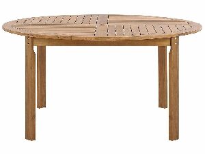 Kerti asztal TALAVO (világos fa) (6 fő részére)