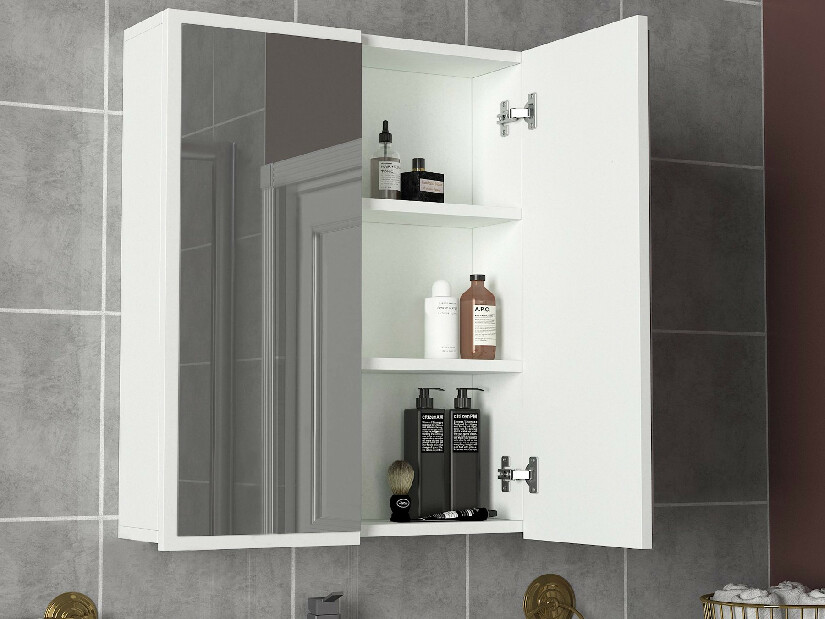 Fürdőszoba szekrény Kylie (fehér)