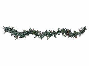 Karácsonyi girland 270 cm Whitney (zöld) (világítással)