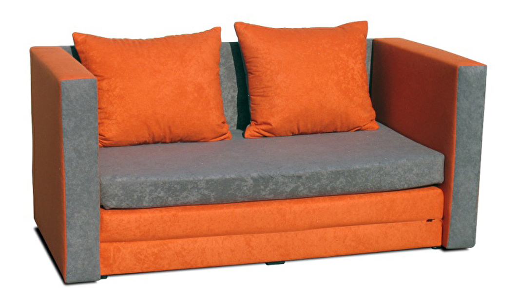 Dupla kanapé Katarina New (szürke + narancs) *kiárusítás