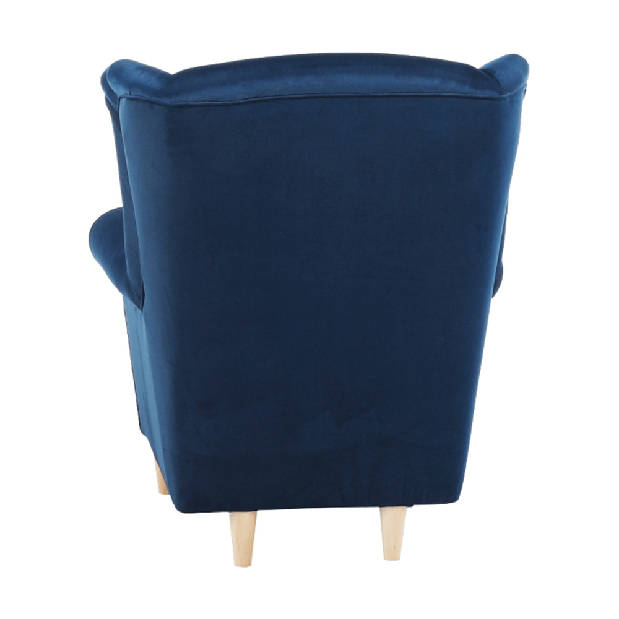 Fotel zsámollyal Aevo (kék)