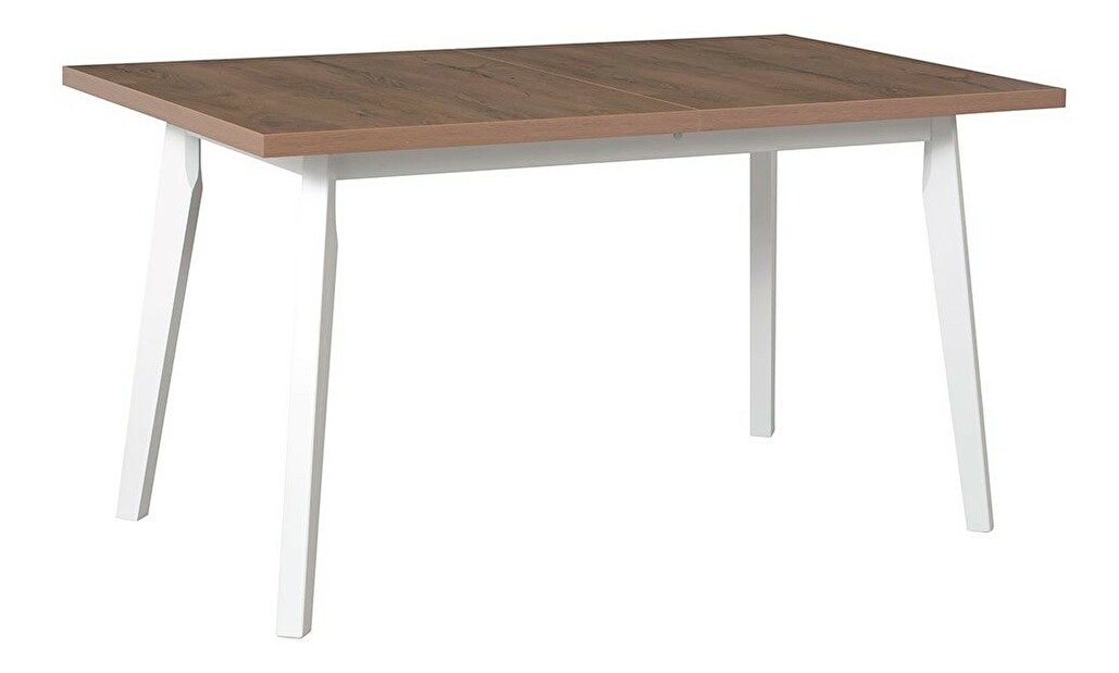 Asztal Harry 80 x 140+180 V (gandson tölgy L) (fehér)