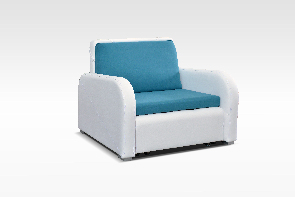 Szétnyitható fotel Narya (kék + fehér)