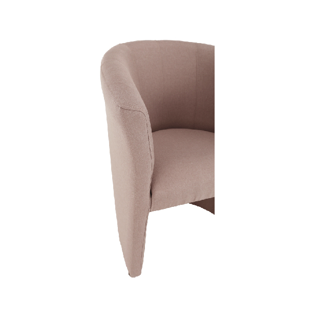 Fotel Cubali (púder rózsaszín)