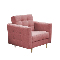Kárpitozott fotel Armendia (rózsaszín)