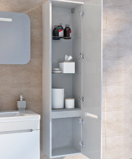 Fali fürdőszoba szekrény Thorello TvP-190 W (J)