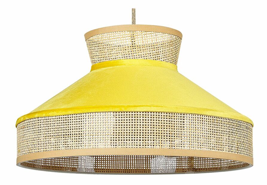 Függő lámpa Berto (sárga)