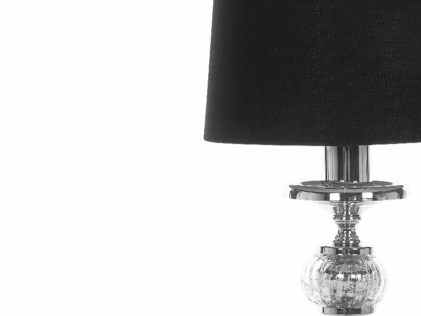 Asztali lámpa Koral (fekete)