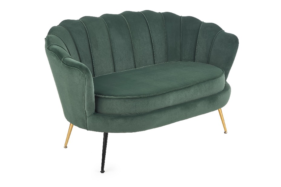 Kétszemélyes kanapé Alise XL (sötétzöld) *bazar