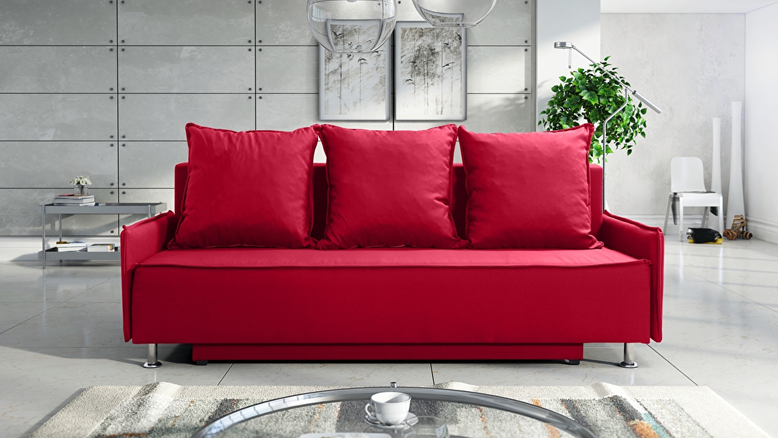 Kétszemélyes kanapé Token (piros)